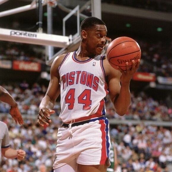 RICK MAHORN SIGNED AUTOGRAPHED Baseball PISTONS HAWKS - Picture 2 of 8